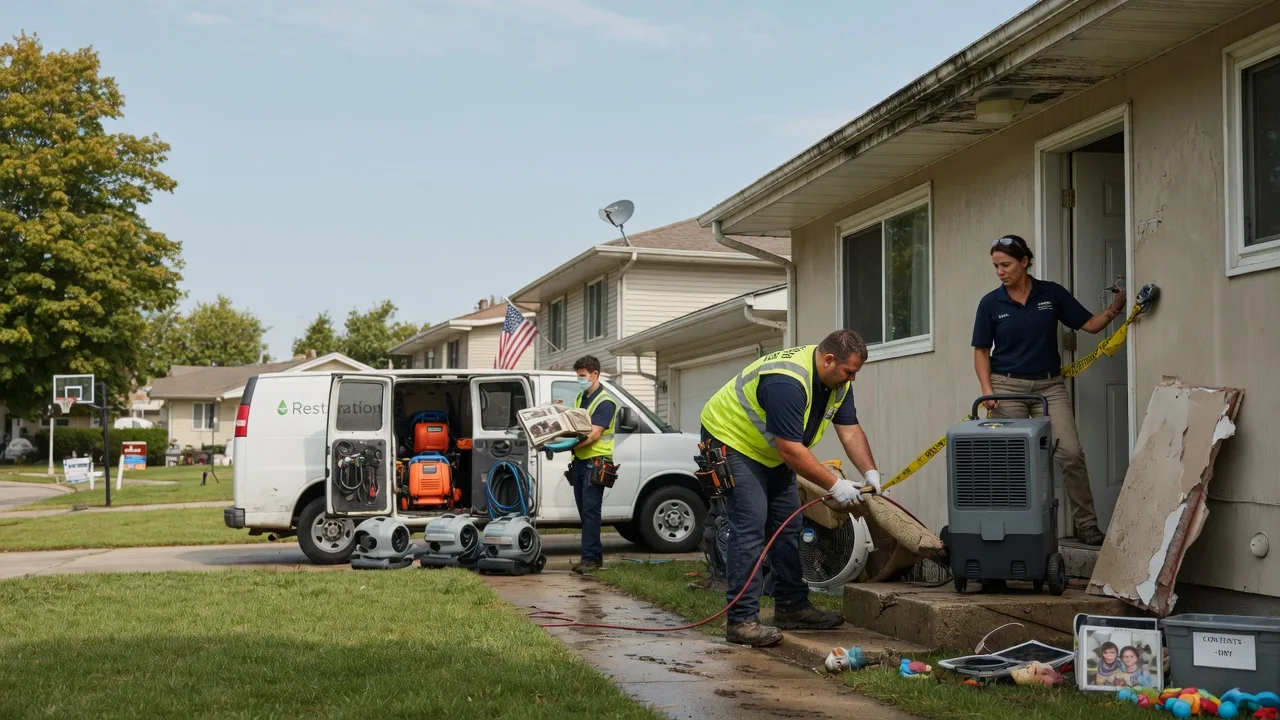 Water Damage Restoration in Chaseley, ND near me